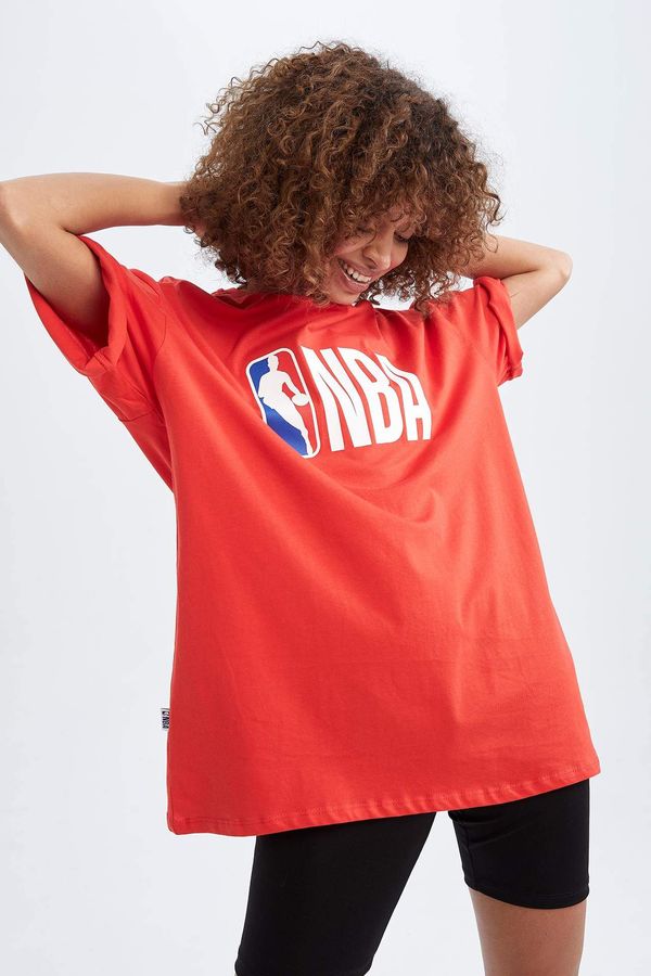 DEFACTO Defacto Fit NBA Boxy Fit Short Sleeve T-Shirt