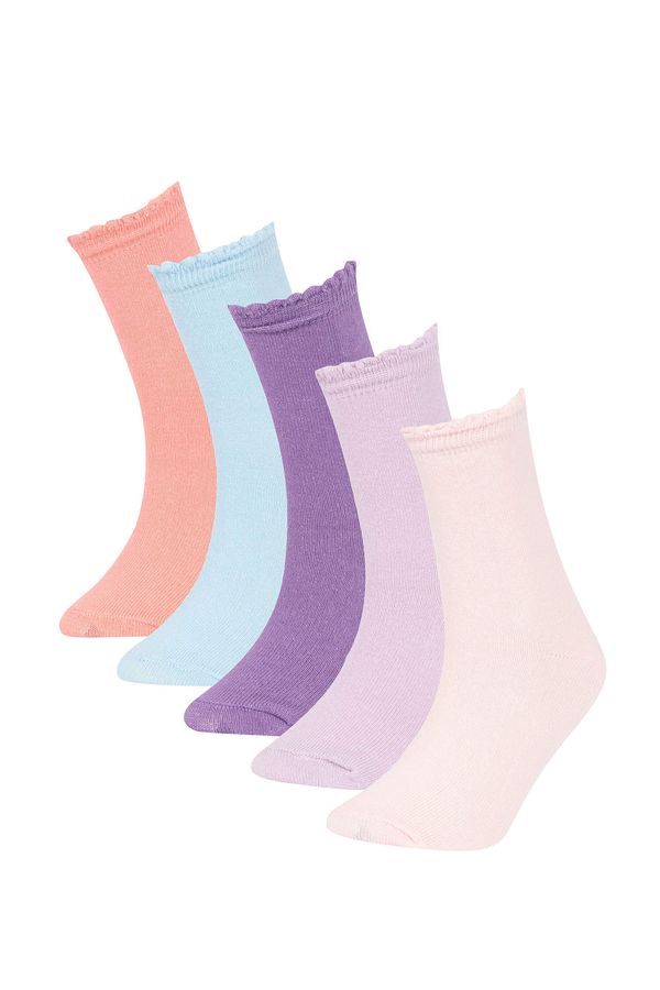 DEFACTO DEFACTO Girl 5 Pack Cotton Long Socks