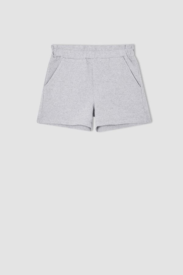 DEFACTO DEFACTO Girl Elasticated Waist Mini Shorts