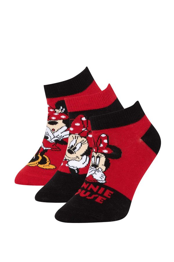 DEFACTO DEFACTO Girl Mickey & Minnie Licensed 3 piece Long sock