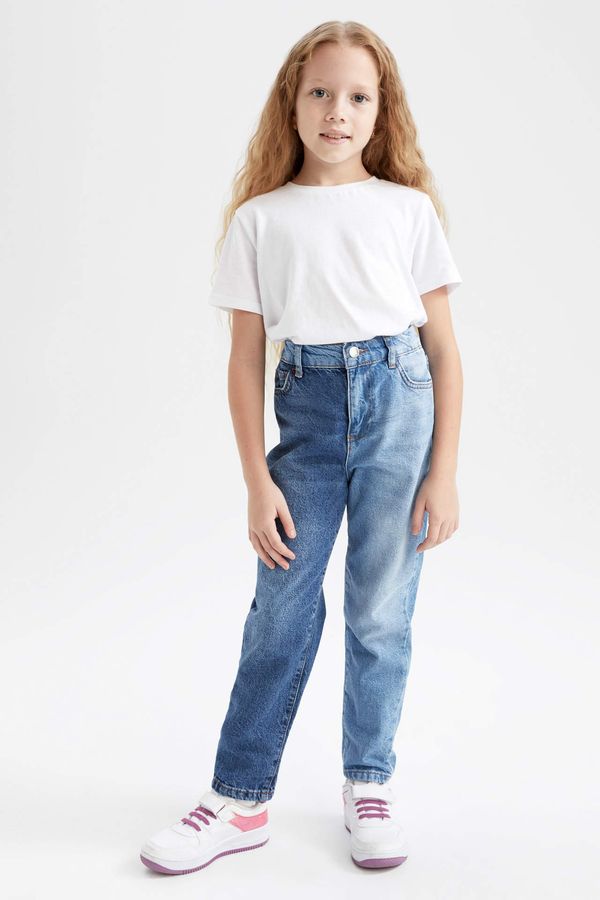 DEFACTO DEFACTO Girl Mom Fit Five Pocket Jean Trousers