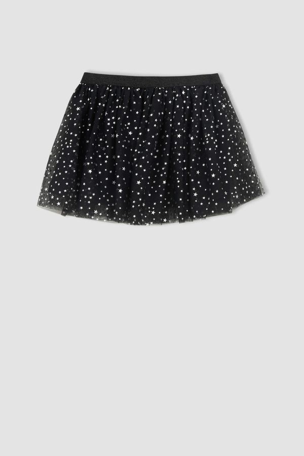DEFACTO DEFACTO Girl Regular Fit Elasticated Waist Tulle Skirt