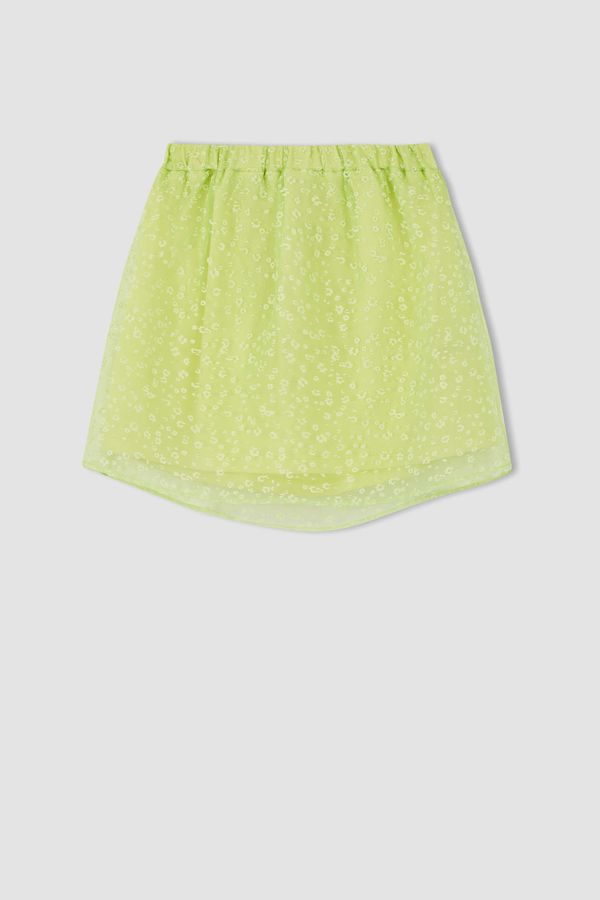 DEFACTO DEFACTO Girl Regular Fit Woven Skirt