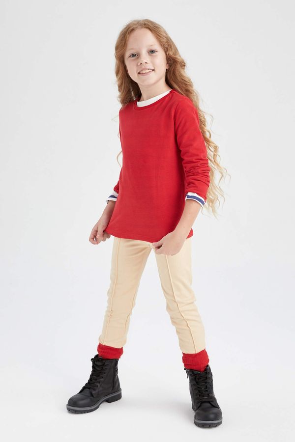 DEFACTO DEFACTO Girls' Back To School Basic Long Tights