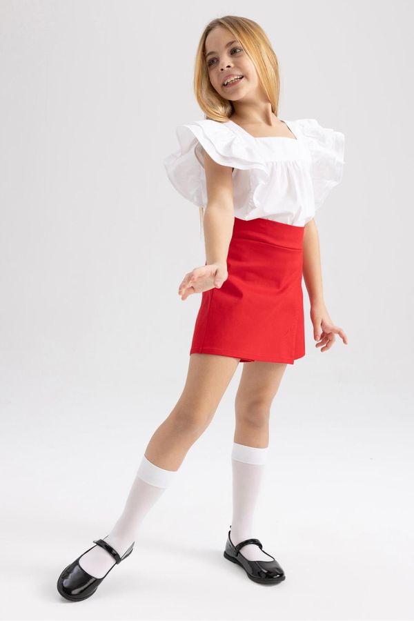 DEFACTO DEFACTO Girls' Children's Day Gabardine Skirt