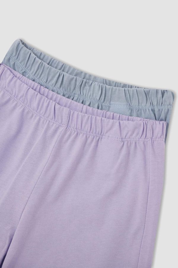 DEFACTO DEFACTO Girl's Elastic Waist 2-Pack Shorts