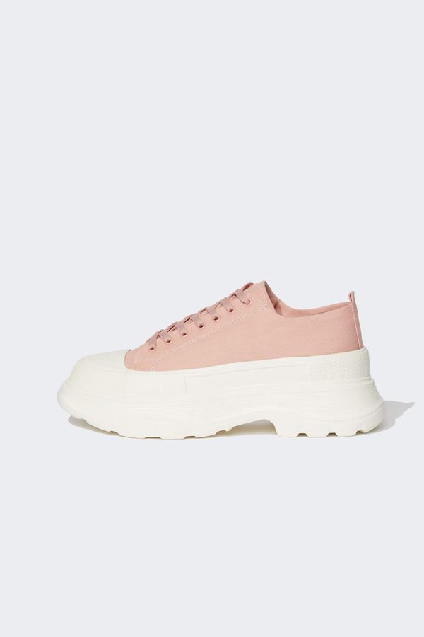 DEFACTO DEFACTO High Sole Lace Up Sneakers