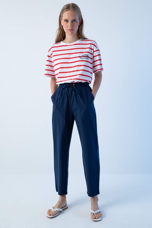 DEFACTO DEFACTO Jogger Fit High Waisted Chinos