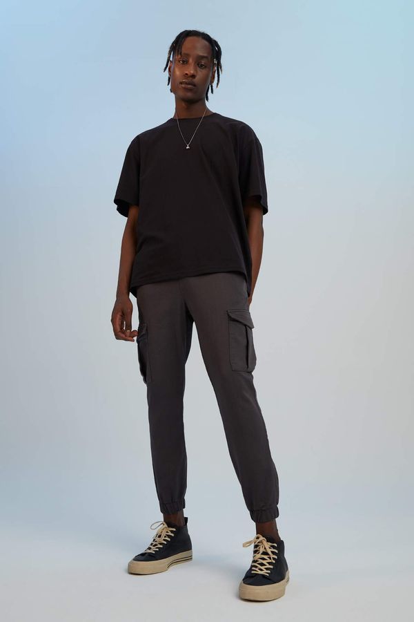 DEFACTO DEFACTO Jogger Fit Tie Waist Ankle Chinos