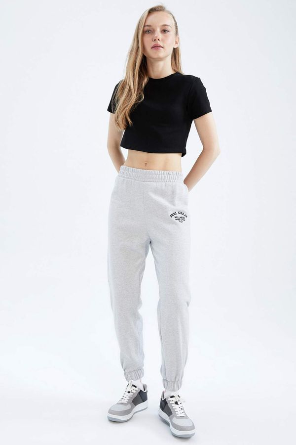 DEFACTO DEFACTO jogger Printed Thin Sweatshirt Fabric Trousers