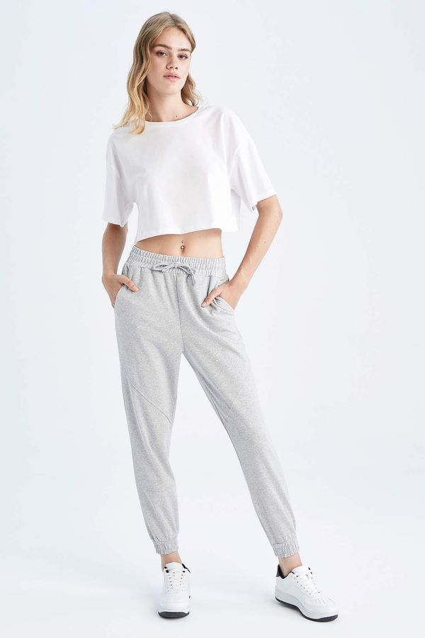 DEFACTO DEFACTO Jogger Standard Fit Thin Sweatshirt Fabric Trousers