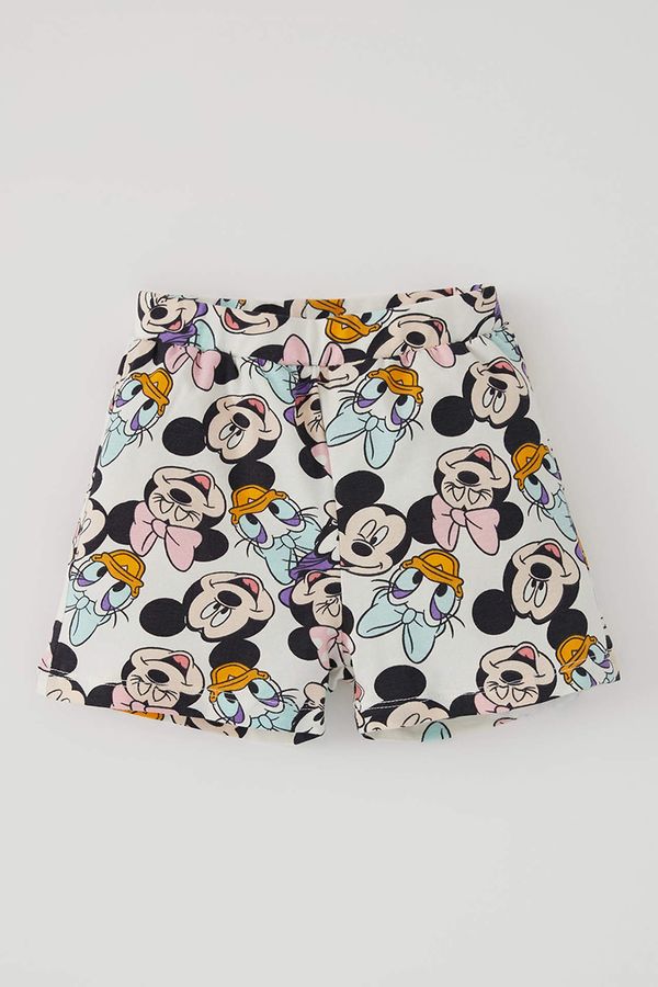 DEFACTO DEFACTO Licensed Mickey And Minnie Mouse Shorts
