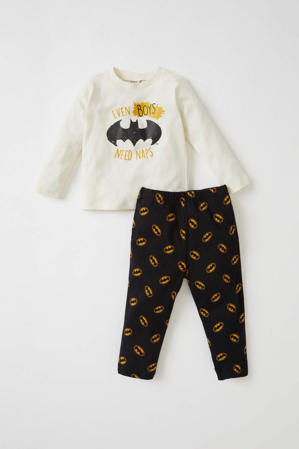 DEFACTO DEFACTO Long Sleeve Batman Print Pyjama Set