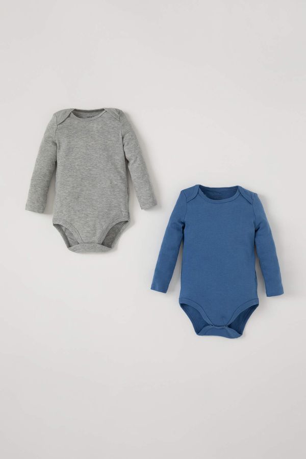 DEFACTO DEFACTO Long-Sleeved Snap Basic Bodysuits