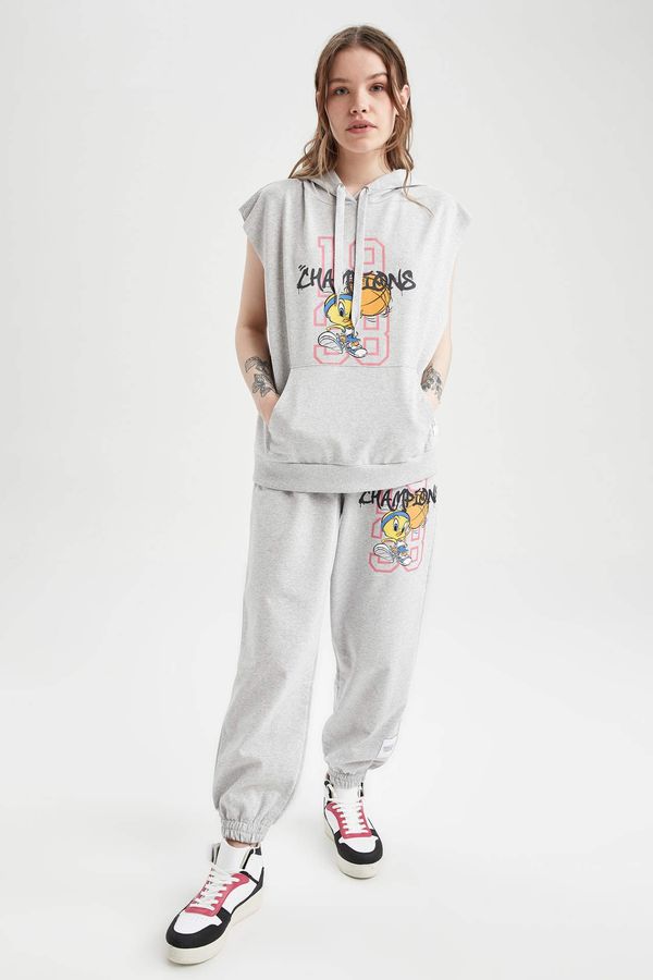 DEFACTO DEFACTO Loose Fit Looney Tunes Tweety Sweatpants