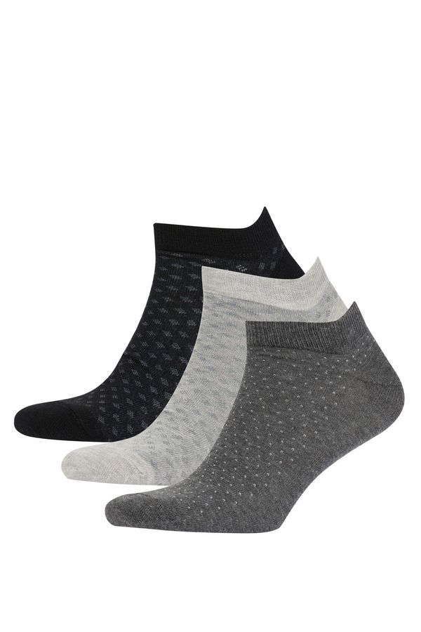 DEFACTO DEFACTO Men 3 Pack Cotton Booties Socks