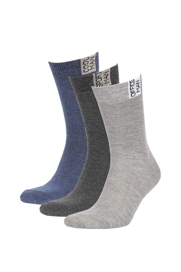 DEFACTO DEFACTO Men 3 Pack Cotton Long Socks