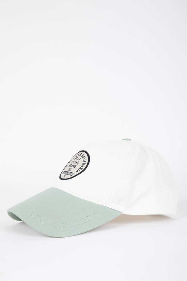 DEFACTO DEFACTO Men Color Block Cotton Cap Hat