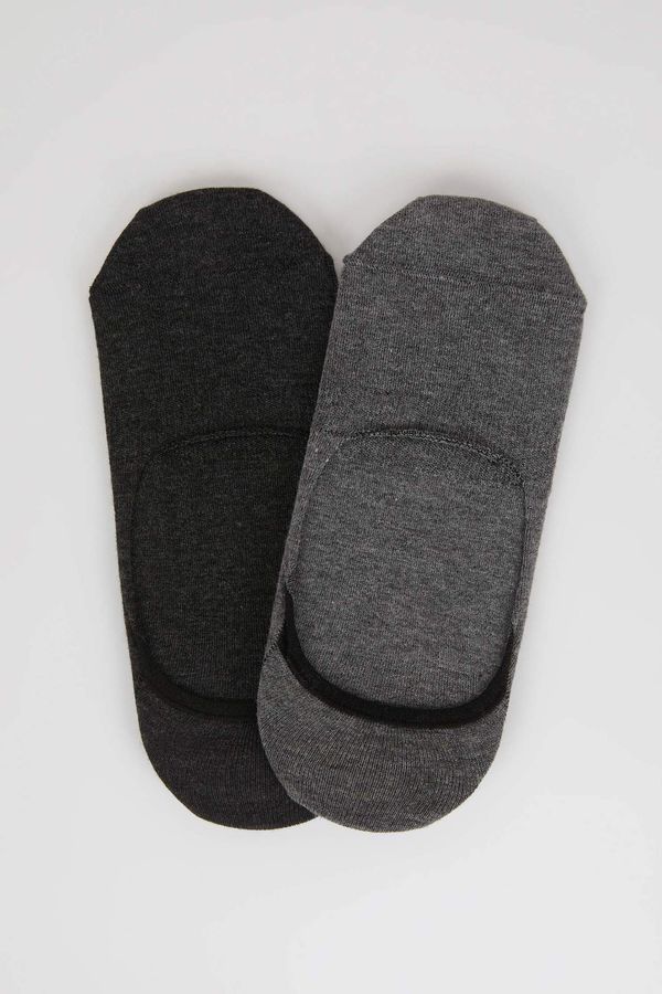 DEFACTO DEFACTO Men's Bamboo 2-pack Ballet Socks