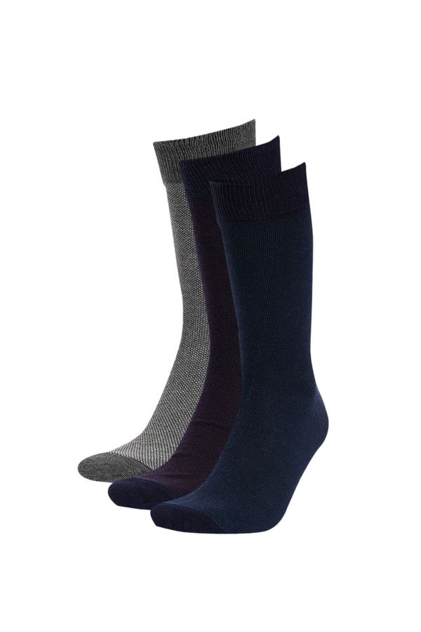 DEFACTO DEFACTO Men's Cotton 3-Pack Socks