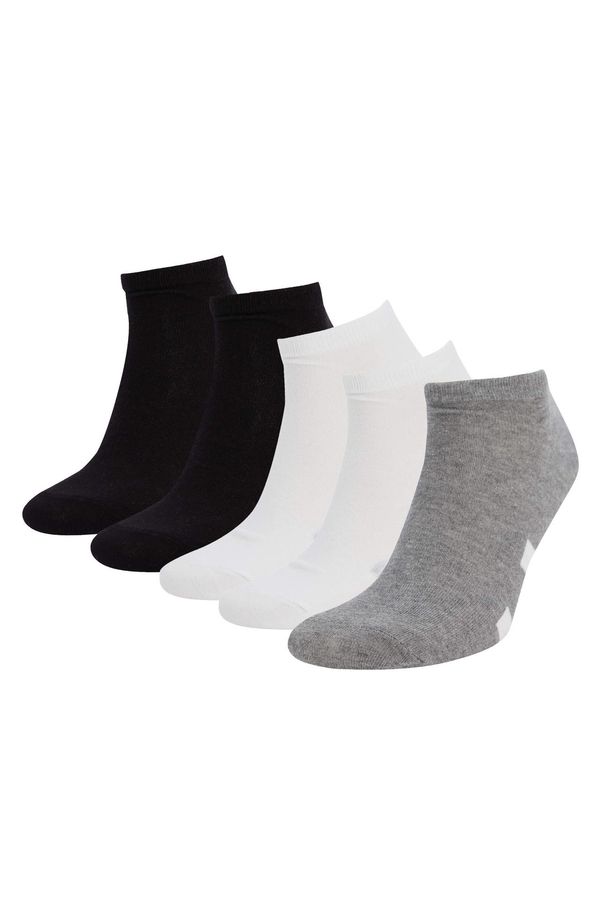 DEFACTO DEFACTO Men's Cotton 5-Pack Short Socks