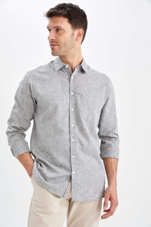 DEFACTO DEFACTO Modern Fit Long Sleeve Shirt