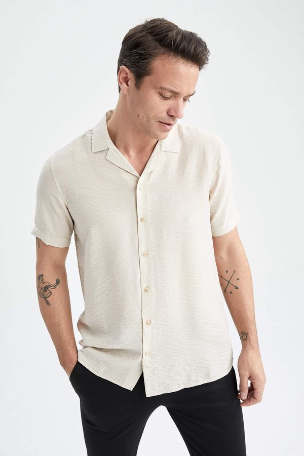 DEFACTO DEFACTO Modern Fit Polo Neck Short Sleeve Shirt