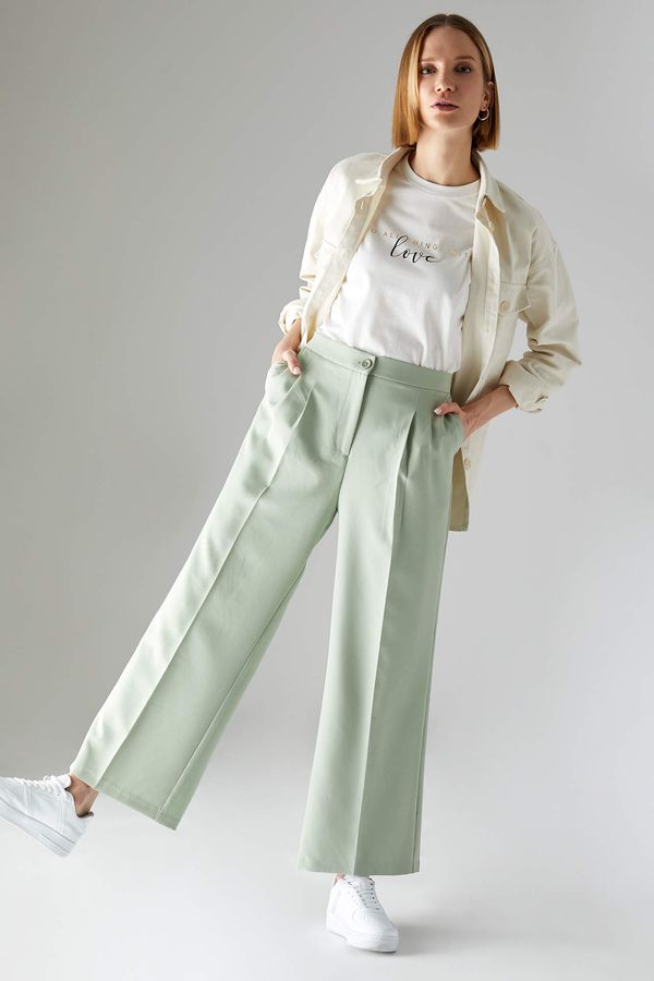 DEFACTO DEFACTO Modest- Relaxed Fit Woven Trousers