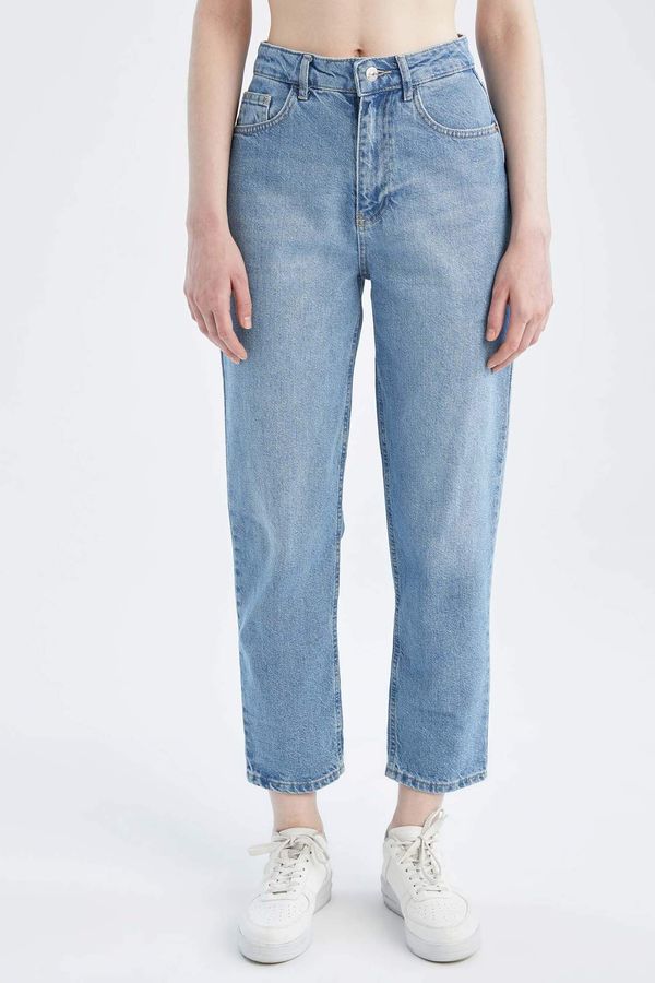 DEFACTO DEFACTO Mom Fit High Waisted Ankle Jeans