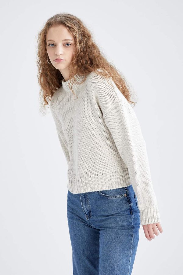 DEFACTO DEFACTO Oversize Fit Half Turtleneck Pullover