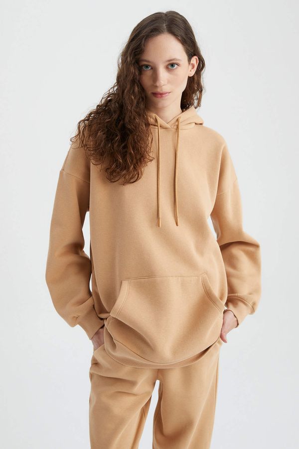 DEFACTO DEFACTO Oversize Fit Long Sleeve Sweatshirt