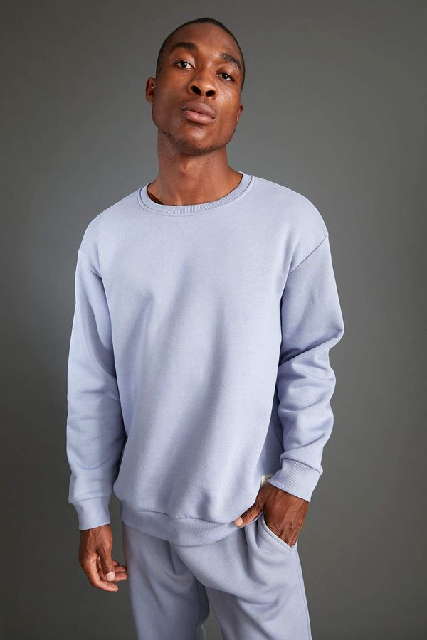DEFACTO DEFACTO Oversize Fit Long Sleeve Sweatshirt