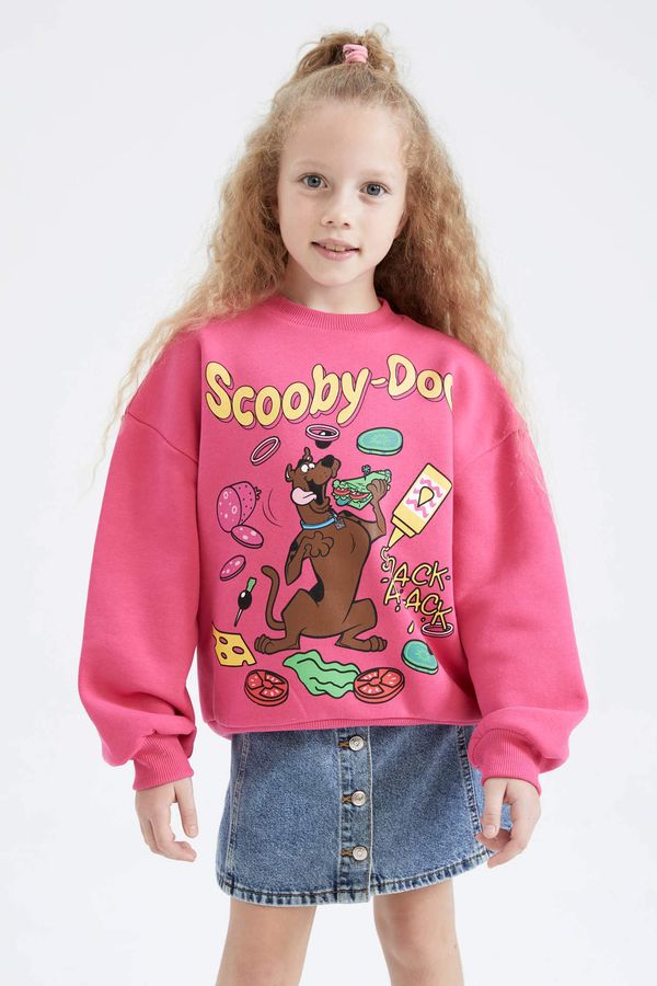 DEFACTO DEFACTO Oversize Fit Scooby Doo Licensed Crew Neck Sweat Shirt