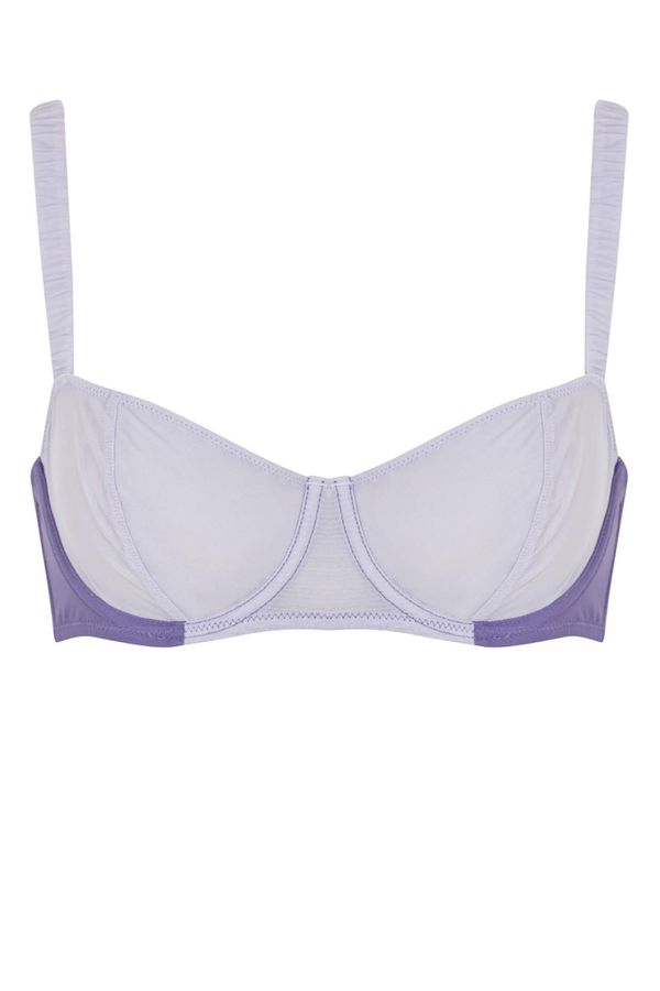 DEFACTO DEFACTO Padded Tulle Detail Bra