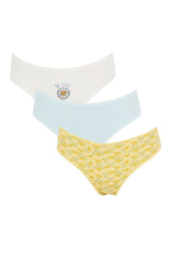 DEFACTO DEFACTO Patterned 3-Piece Bikini Panties