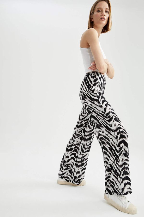 DEFACTO DEFACTO Patterned Palazzo Trousers