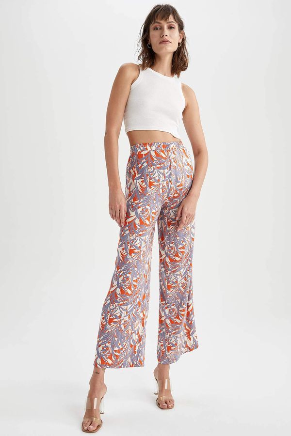 DEFACTO DEFACTO Patterned Palazzo Trousers