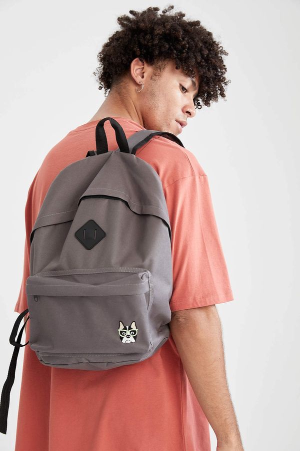 DEFACTO DEFACTO Printed Backpack with Laptop Compartment