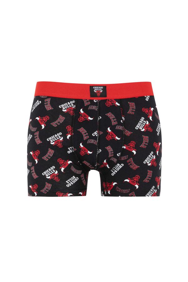 DEFACTO DEFACTO Regular Fit Chicago Bulls Licensed Knitted Boxer