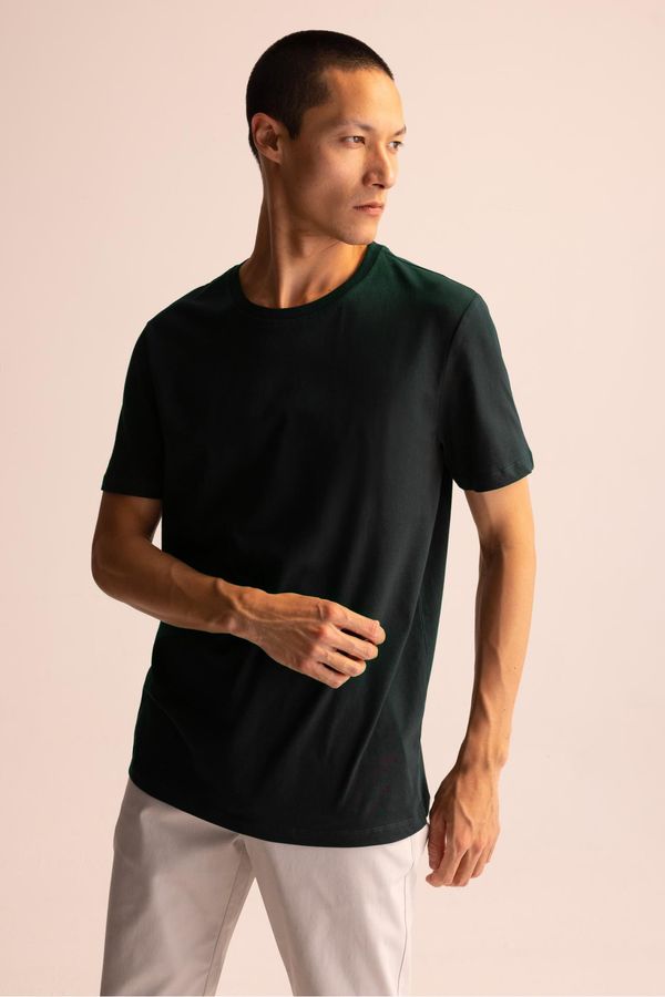 DEFACTO DEFACTO Regular Fit Crew Neck Basic Short Sleeve T-Shirt