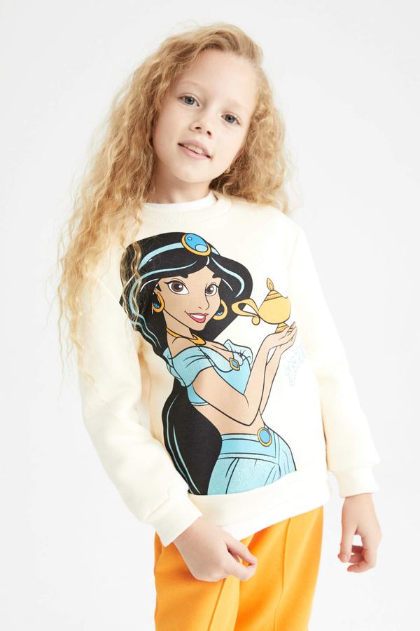 DEFACTO DEFACTO Regular Fit Disney Princess Licensed Sweat Shirt