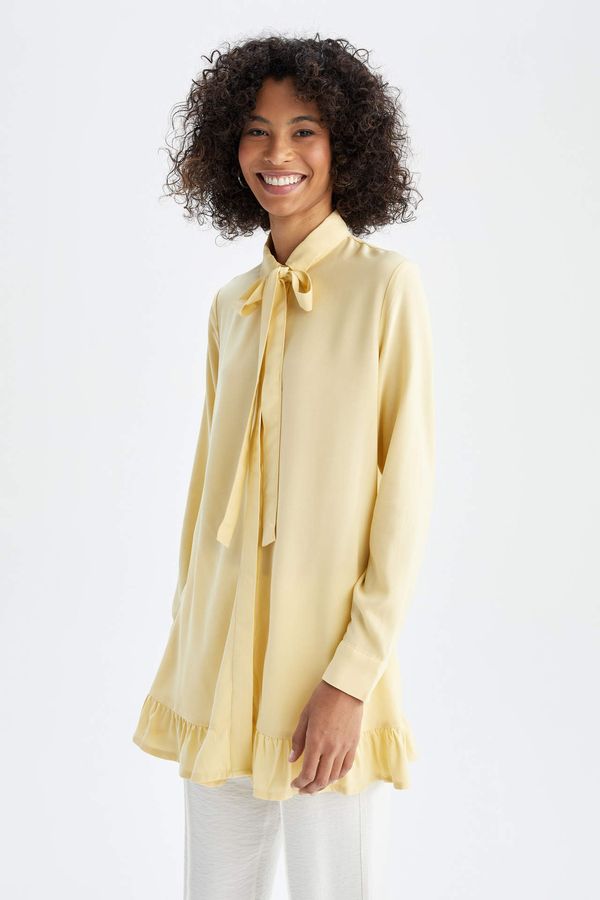 DEFACTO DEFACTO Regular Fit Long Sleeve Shirt Tunic