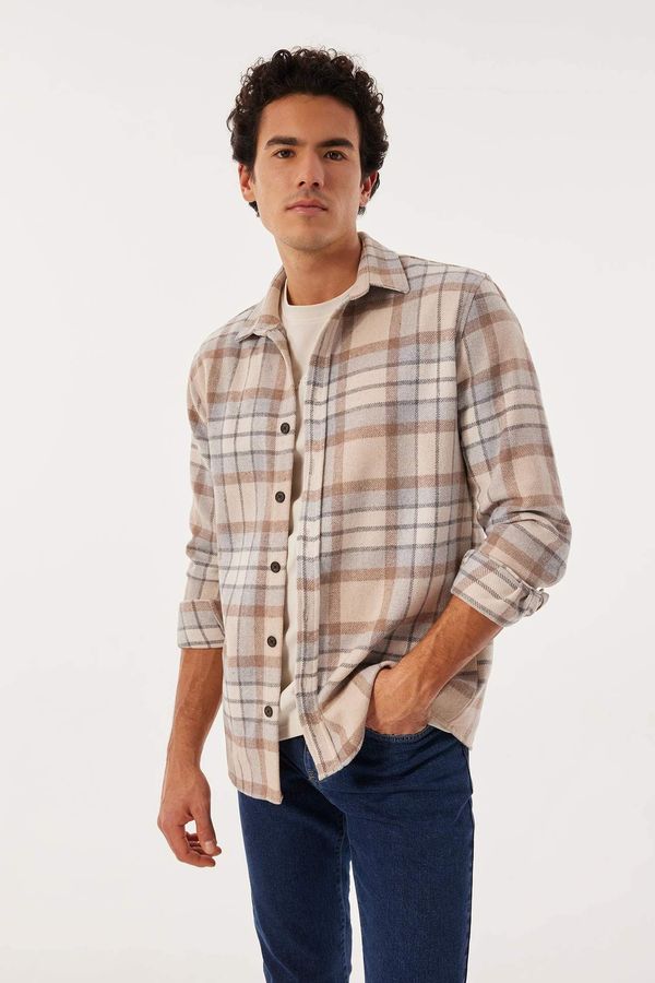 DEFACTO DEFACTO Regular Fit Lumberjack Long Sleeve Shirt