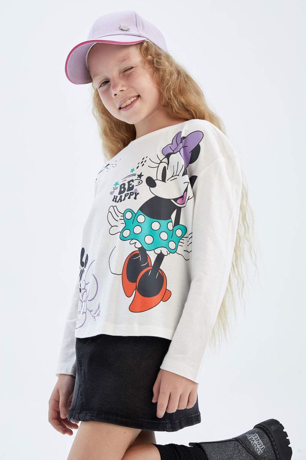 DEFACTO DEFACTO Regular Fit Mickey & Minnie Licensed Long Sleeve Body