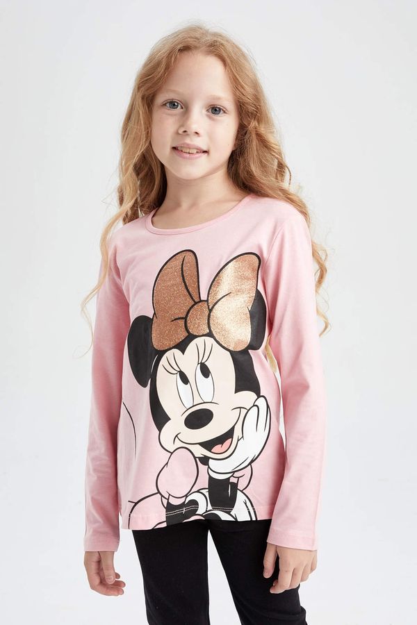 DEFACTO DEFACTO Regular Fit Mickey & Minnie Licensed Long Sleeve Body