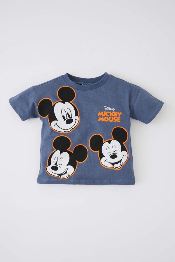 DEFACTO DEFACTO Regular Fit Mickey & Minnie Licensed Short Sleeve T-Shirt