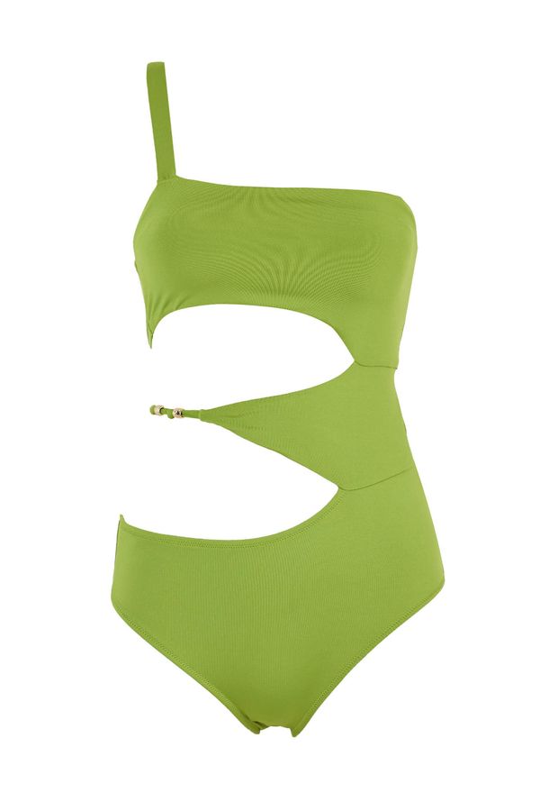 DEFACTO DEFACTO Regular Fit One Shoulder Cut Out Swimsuit