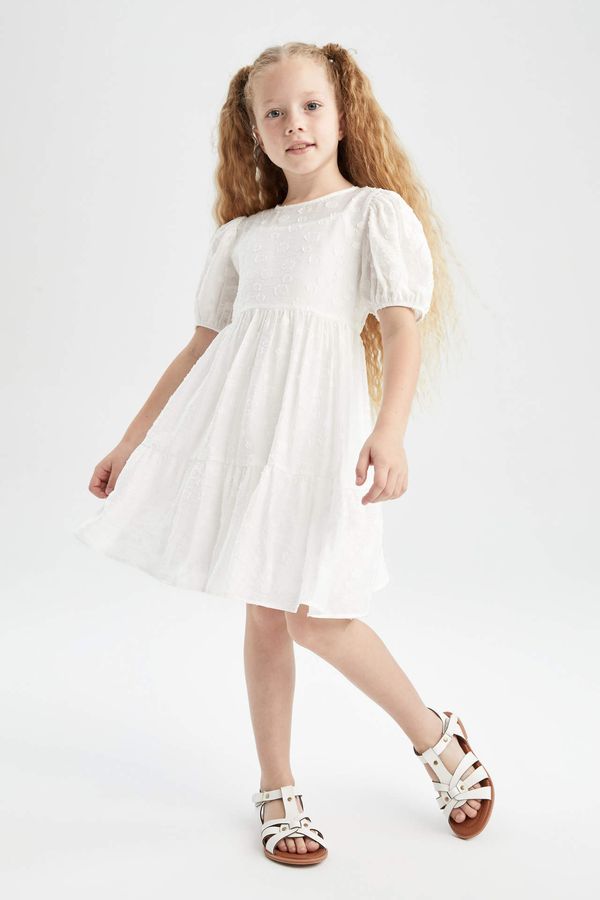 DEFACTO DEFACTO Regular Fit Short Sleeve Woven Dress