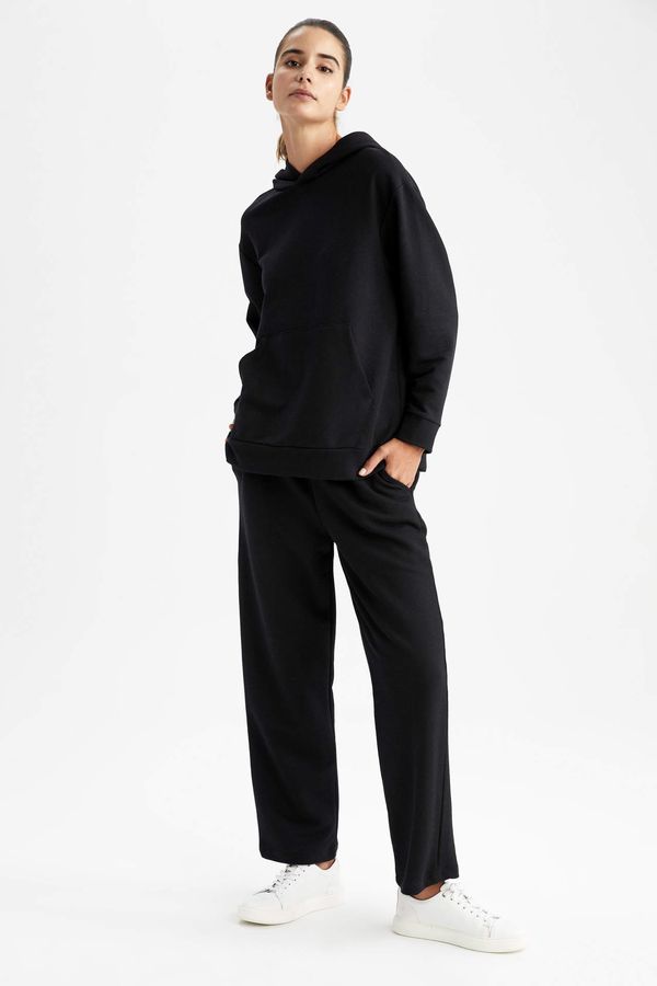 DEFACTO DEFACTO Regular Fit Thin Sweatshirt Fabric Trousers