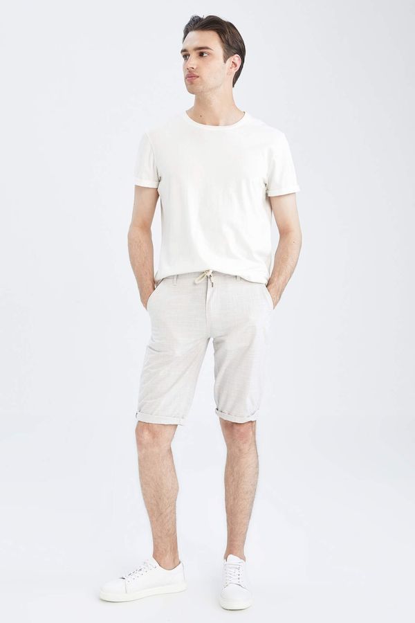 DEFACTO DEFACTO Regular Fit Tie Waist Short